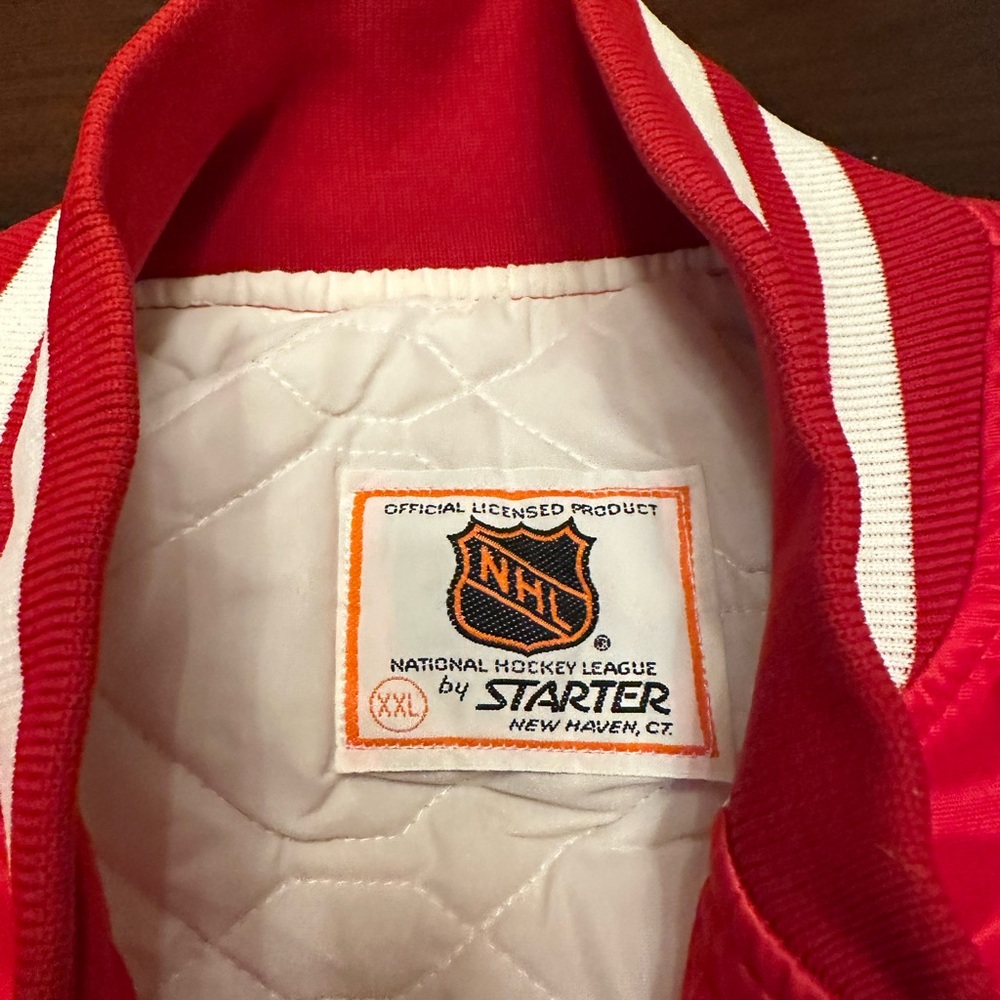 Starter Red Bomber Jacket - image 2